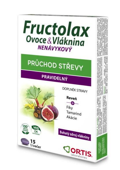 FRUCTOLAX OVOCE&VLÁKNINA TABLETY