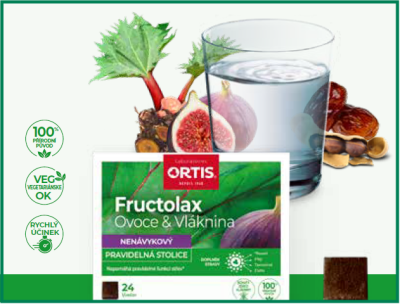 FRUCTOLAX OVOCE & VLÁKNINA ŽVÝKACÍ KOSTKY