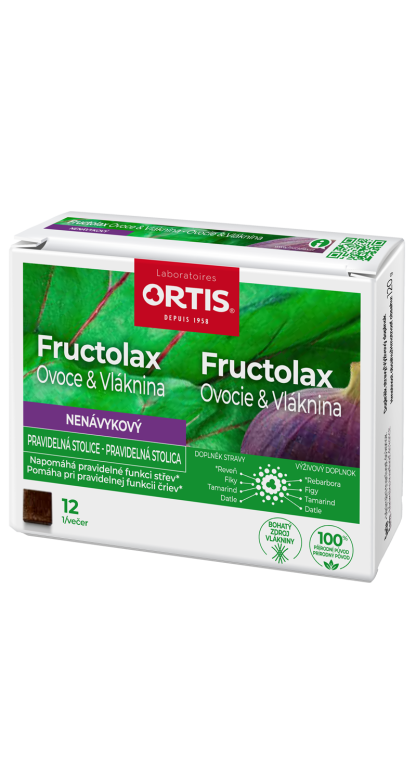FRUCTOLAX OVOCE & VLÁKNINA ŽVÝKACÍ KOSTKY