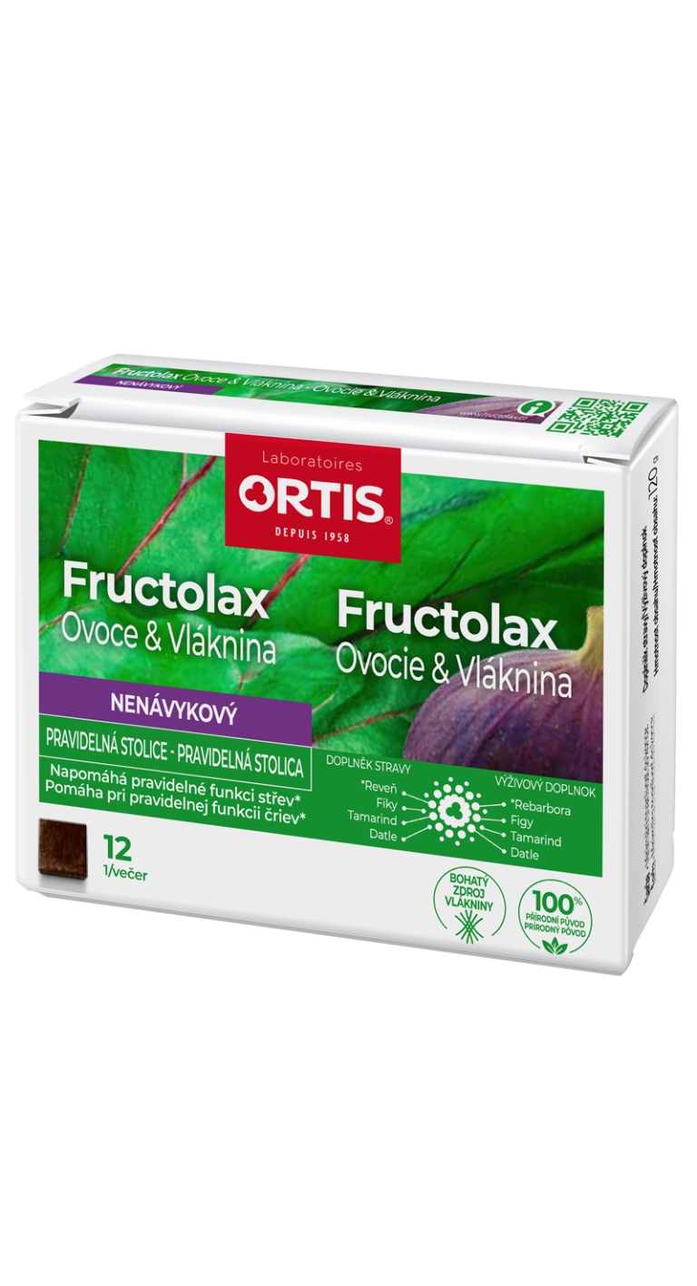 FRUCTOLAX OVOCE & VLÁKNINA ŽVÝKACÍ KOSTKY