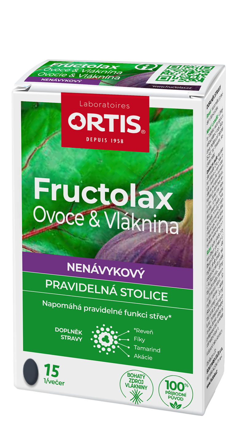 FRUCTOLAX OVOCE&VLÁKNINA TABLETY