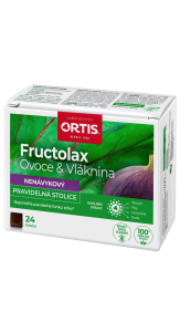 FRUCTOLAX OVOCE & VLÁKNINA ŽVÝKACÍ KOSTKY
