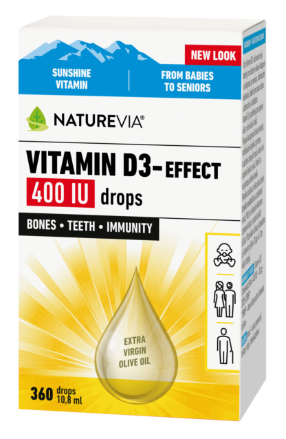 VITAMIN D3-EFFECT 400 IU DROPS