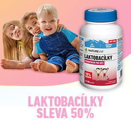 Probiotika pro děti – teď za půlku!